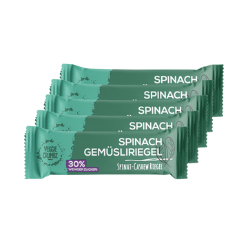 VEGGIE CRUMBZ Gemüsliriegel Spinach 5er-SET