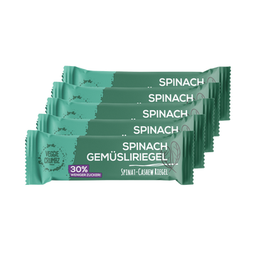 VEGGIE CRUMBZ Gemüsliriegel Spinach (Set of 5)